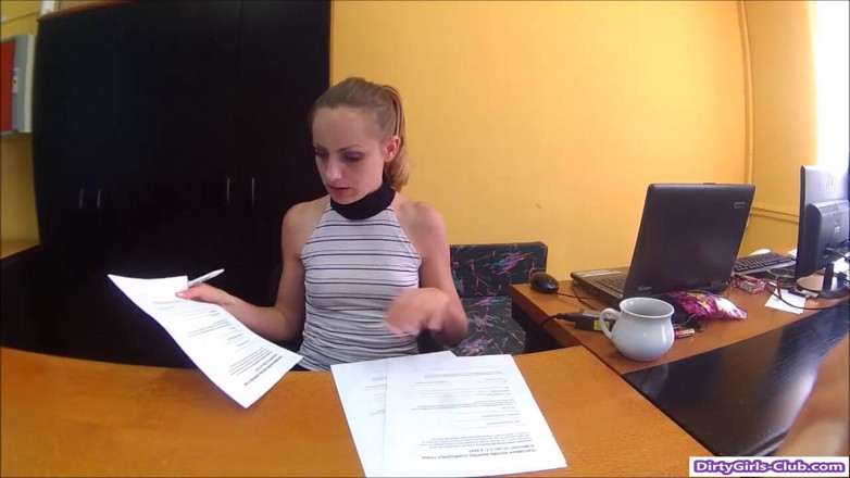 Dirtygirls Club: Співбесіда при прийомі на роботу! POV