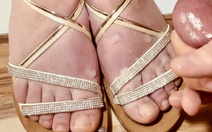 Princess Jeanne: Amadora sandália com os pés
