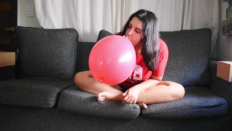 melu_world: Gioca fino a che schizzo nella sessione bollente del palloncino...