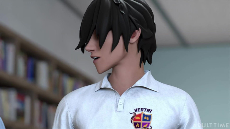 Hentai Sex School: Hentai seks koleji bölüm 5 - büyük yaraklı öğrenci orta yaşlı seksi kadın...
