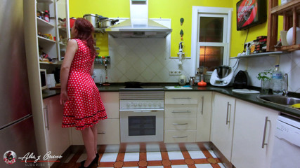 Cherry Lips: Ragazza pin up - labbra cherry