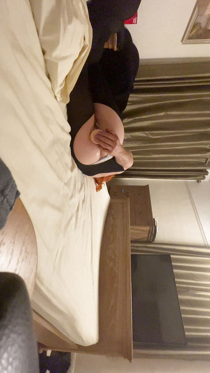 Danielles panty Den: Mijn strakke poesje neuken
