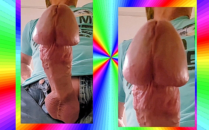 Biggyshots: Twink pamer kontol besar dan crot sperma - close up