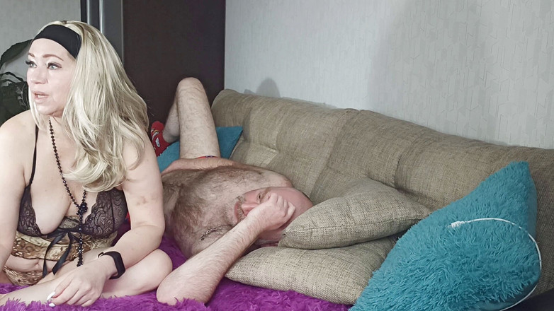 AimeeParadise: Quente sexy letra em primeiro plano de casal russo maduro...