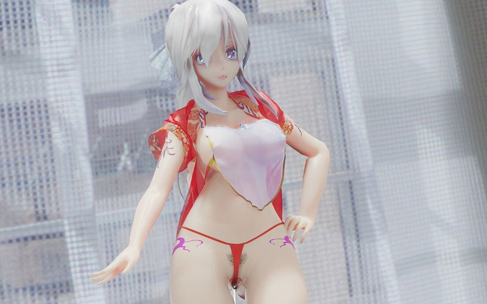 MikuMotion: [mmd] sonido débil beso de buenas noches embarazo hanfu erótico...