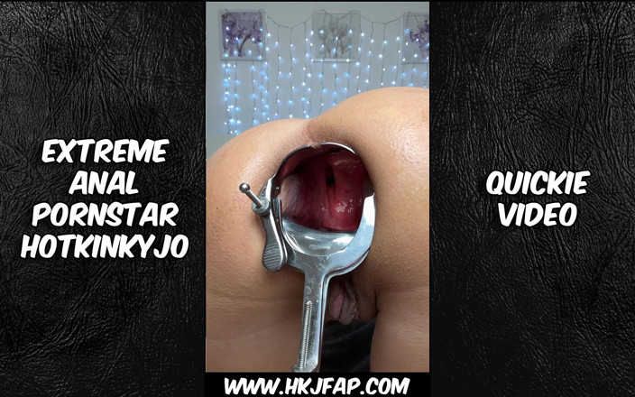 Hotkinkyjo: HKJFANS Amateur Style Films: 14.october.2025 Video Quickie Gape, Speculum, Anal spekulum, Anal, Hkj, Hotkinkyjo,...