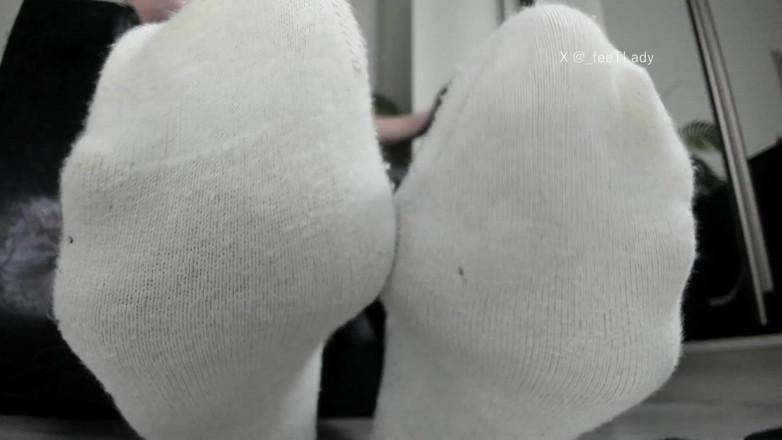 Feet lady: Yum 늙은 양말
