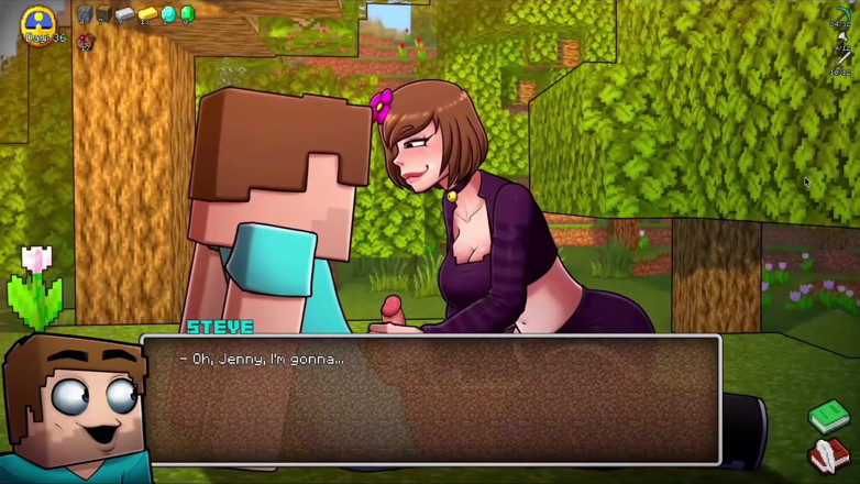 Alita: Hornycraft Minecraft parody - Steve si fa segare salivosamente da jenny...