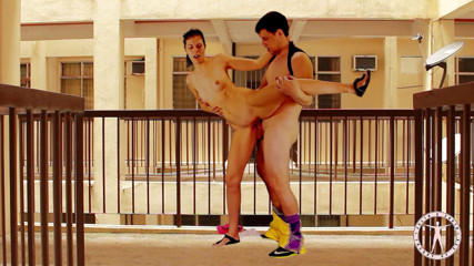 TheoryOfSex: Zmusza ją do seksu na świeżym powietrzu. Seks z ziemią. Kolekcja 2....