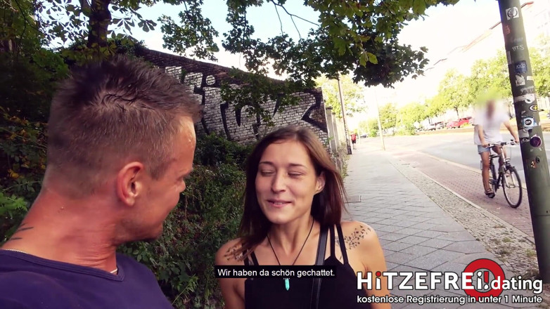 Hitzefrei: Гаряча молода дупа! Перше побачення Міни на відкритому повітрі! Частина 1