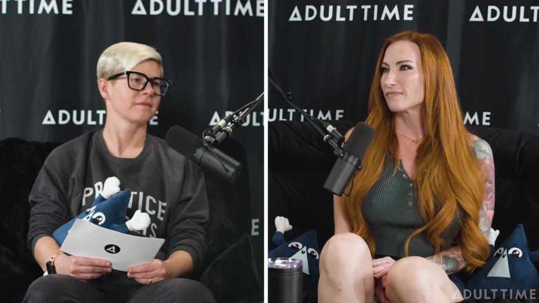 Adult Time Podcast: Sophia Locke si myslí, že dopadení mimozemšťana by bylo sexy?! čas pro...