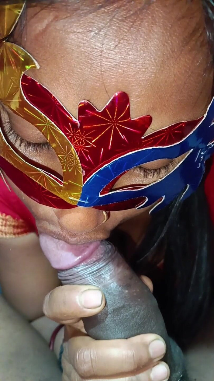 Sita Kumari: Chupando el jugo del pene del cuñado y tomándolo en...
