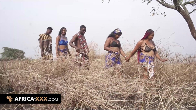Africa-XXX: Heißer dschungel-sex
