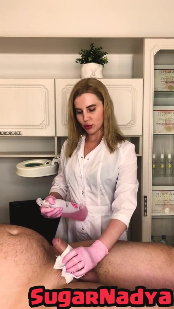 SugarNadya: Formation professionnelle en massage lingamma sur l'exemple du pénis