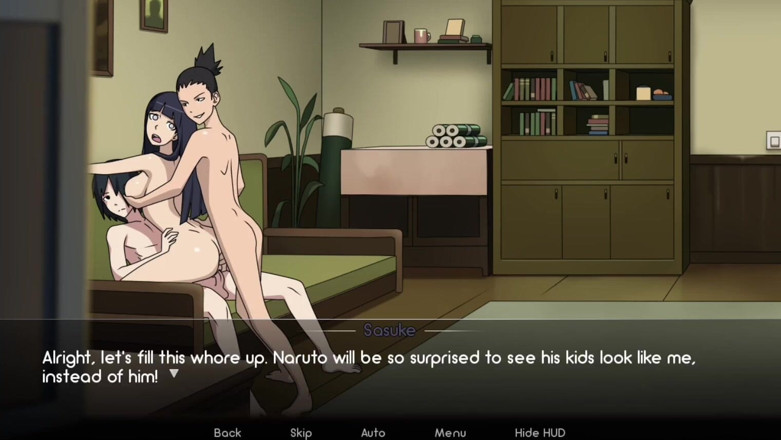The anime king: Hinata - 이중 삽입