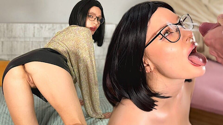 Alexa Poshspicy: 我的新继母alexa poshspicy渴望鸡巴，并让我帮助她