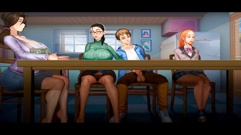Hentai World: Taffy tales gast ruk onder tafel