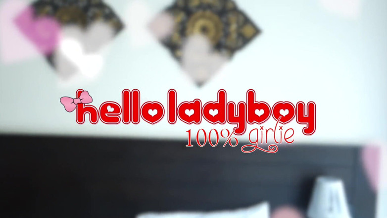 Hello Lady Boy: HELLOLADYBOY - Wspaniała tajska ladyboy o świńskich ogonach podoba się jej mężczyźnie
