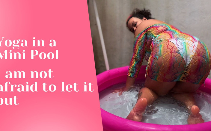 Cutiepiie Chubby: Gordinha Yoga em um Mini Pool Peidos