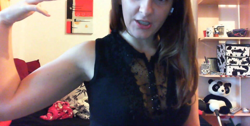 Nicoletta Embassi: Roleplay Findom Recorded on Skype: My Jerk Likes to Spend...