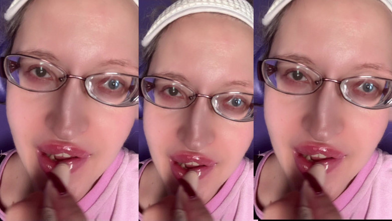 FinDom Goaldigger: Memompa Transformasi Bimbo Sumbat untuk Klip Obsesi Bibir oleh Findom...