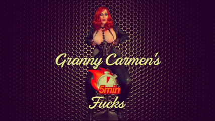 Carmen Angel: Oma-sklavin, prinzessin Leias dunkle seite, jedi fickt verführung