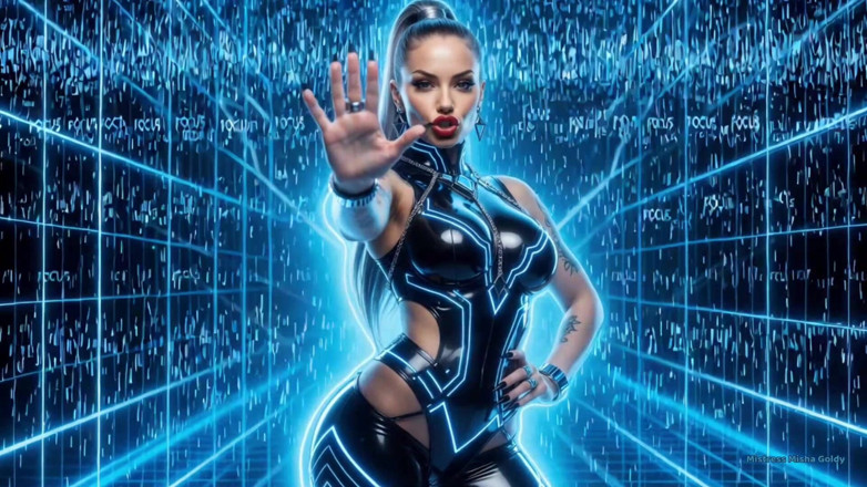Goddess Misha Goldy: Pressione della mia macchina di fissaggio
