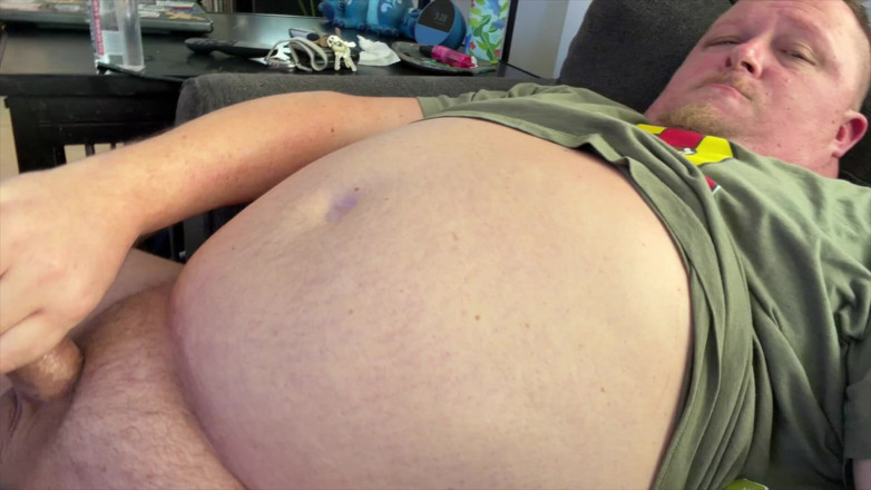 WestCub86: Chico gordito suave masturbándose por la casa