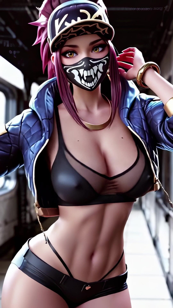 3D-Hentai Games: Tarian Sassy Akali (exid - Ah ya)