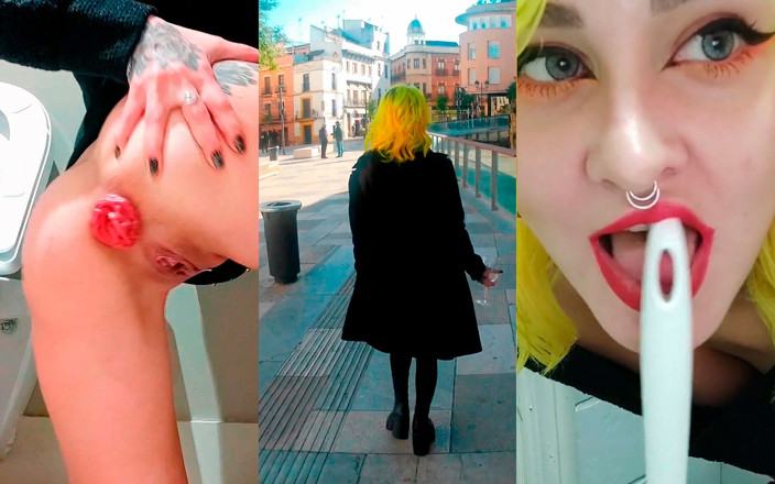 Forest-Whore: Boire de la pisse en se promenant dans la ville...