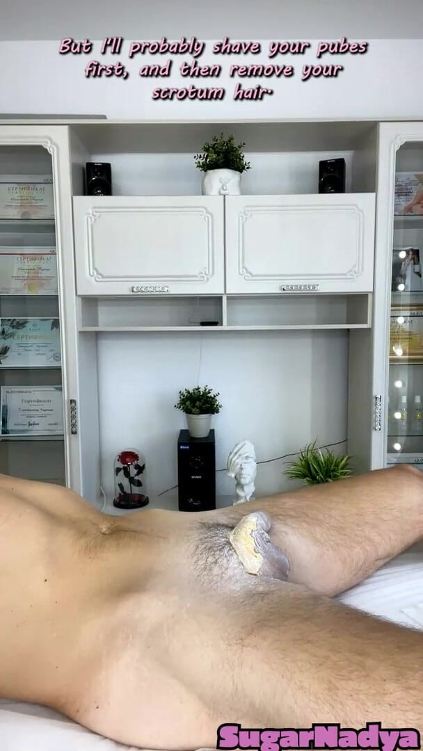 SugarNadya: Pelanggan pancut dengan bersungguh-sungguh semasa waxing