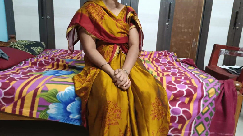 Sexy sindu: Sindu Bhabhi Sari sex mit Devar im Schlafzimmer