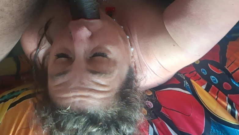 Kittenbritches: BBW Submissive Slut Roughly Face Fucked by BBC
