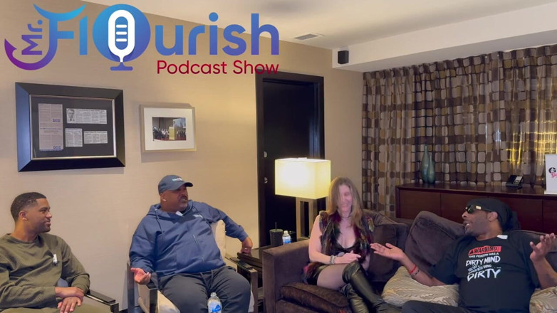 Mr Flourish Live: Mrflourish Podcast, eine Abendaffäre in Dallas mit Mrmajic, Shante Spice...