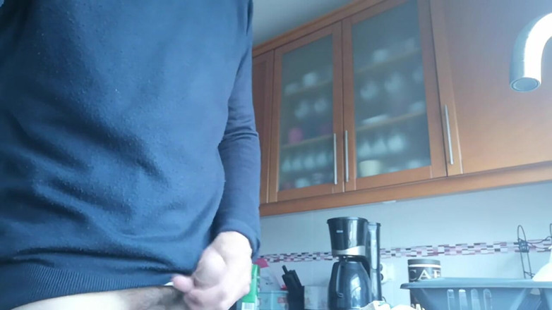 Rafael Torreano: Wichs-quicky mit abspritzen in das Spülbecken