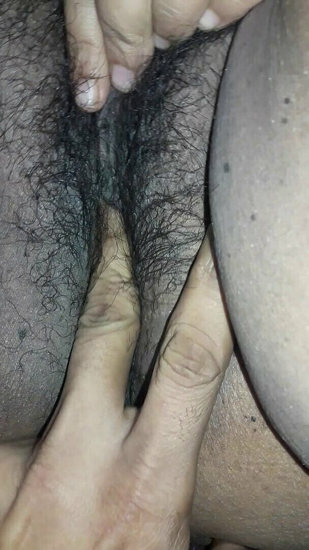 SameerPhunk: Hairy BBW Slut Bhabhi Getting Fingered