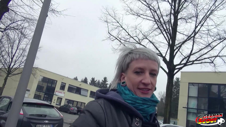 German Scout: German Scout - Awek emo Luna Toxxxic di casting kongkek