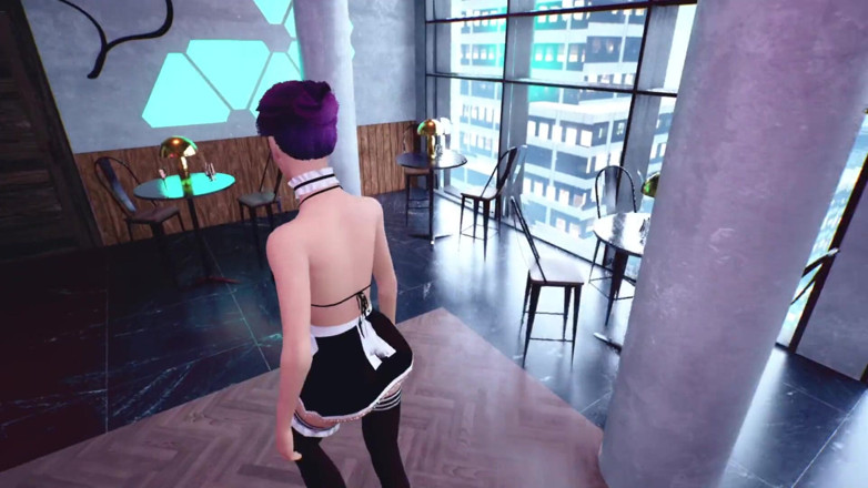 LewdArcade: Jeu de sexe de luxe moderne, partie 03. Jeu à poil