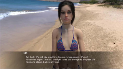 Visual Novels: Krisis midlife bahagian 14 - resort dengan remaja