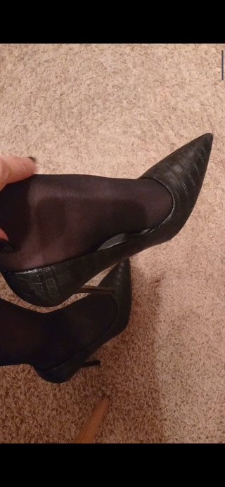 Ladry: Sexy sekretärin in strümpfen
