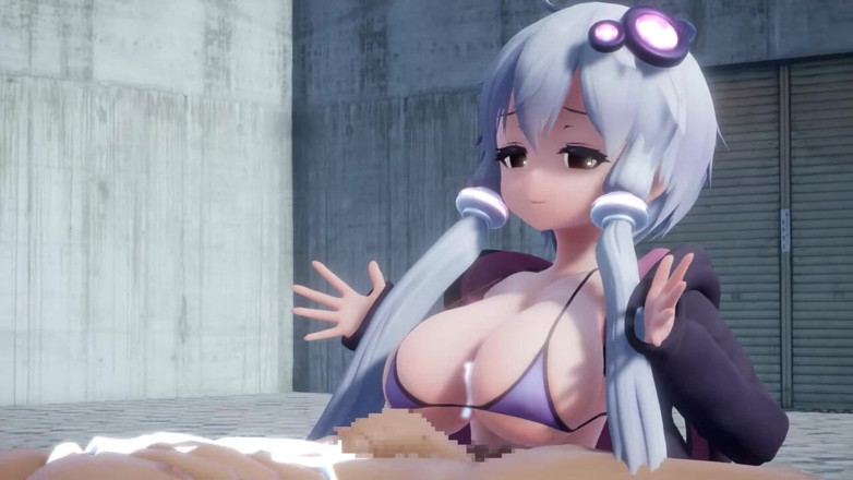 Velvixian 3D: Yuzuki yukari - 当你射精时，她还是会继续