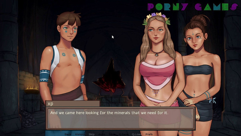 Porny Games: Pies in the sky - Nude on the jungle