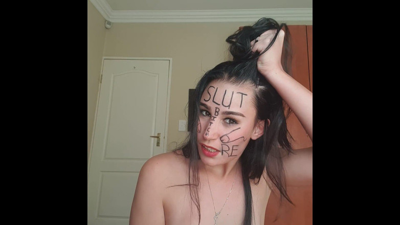 domslutfucker: Dơ bẩn nói chuyện đĩ xuống cấp mình, cơ thể viết