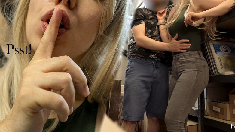 Foxy_Lovers: Kamera tertangkap saya curang pada suami saya di gudang - menyelinap...