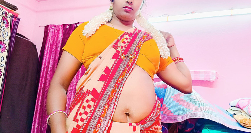 Telugu honey lips: Hintli sari seks