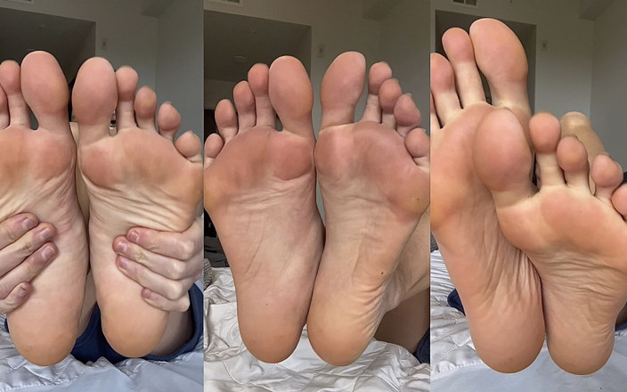 Elaina Button: Fußfetisch Fußsohlen wichsanleitung wichs-masturbation Ermutigung