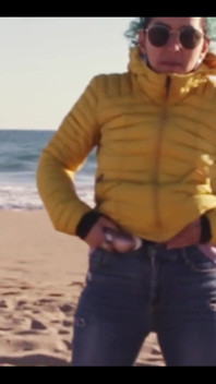 Beach Masturbation