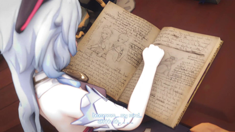 Velvixian: Ganyu Sensei maldijo mi mente