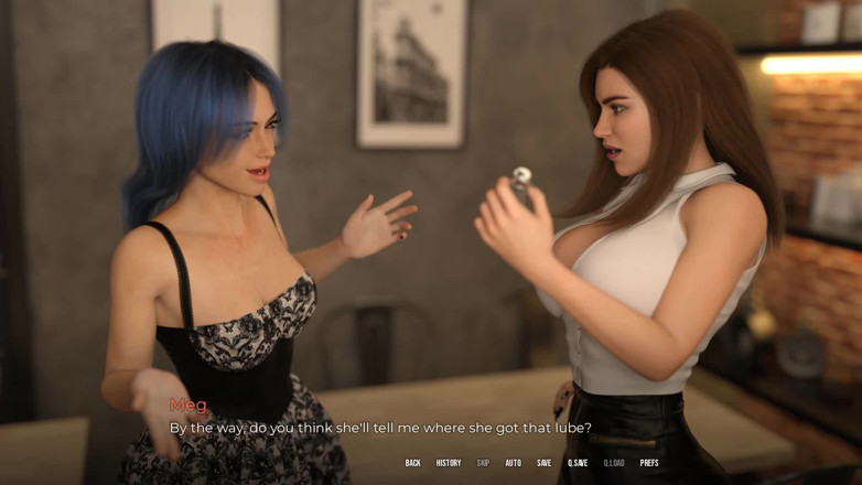 Dirty GamesXxX: În securitate: fată sexuală lesbiană cu vibrator legat se fute...