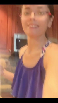 In the kitchen